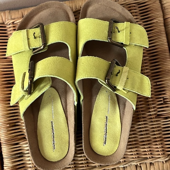 Free People x Intentionally Rule Breaker Flatform Sandals Size 7 NEW - Picture 12 of 12